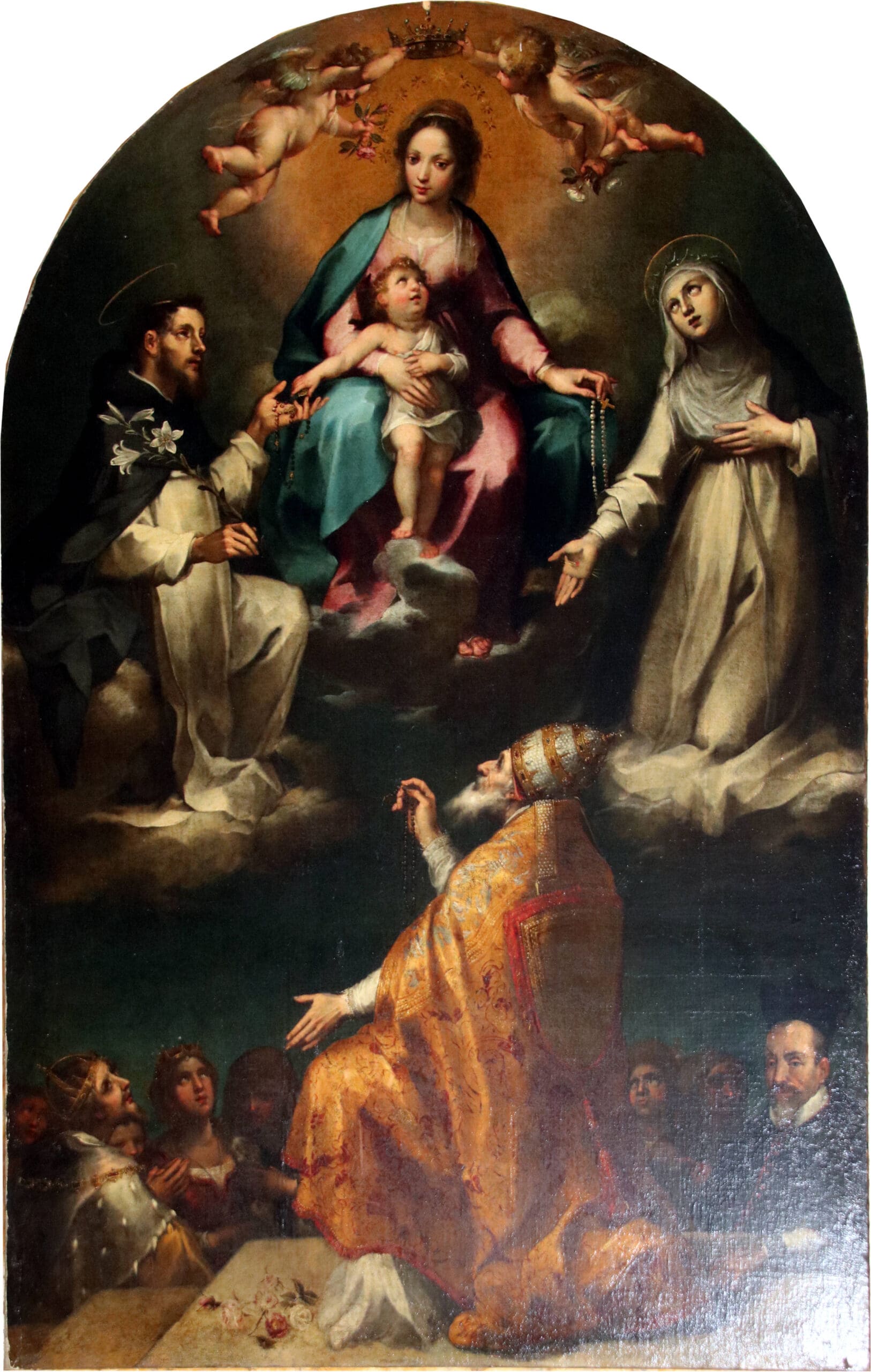 buongiorno con la madonna del rosario