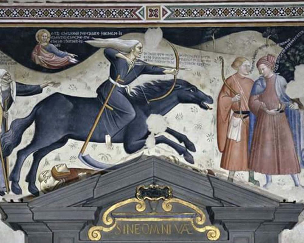 Toscana_Lucignano_Chiesa di S. Francesco-Trionfo della morte